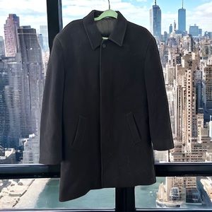 Neiman Marcus made in Italy SZ 42 Cashmere Blend Peacoat